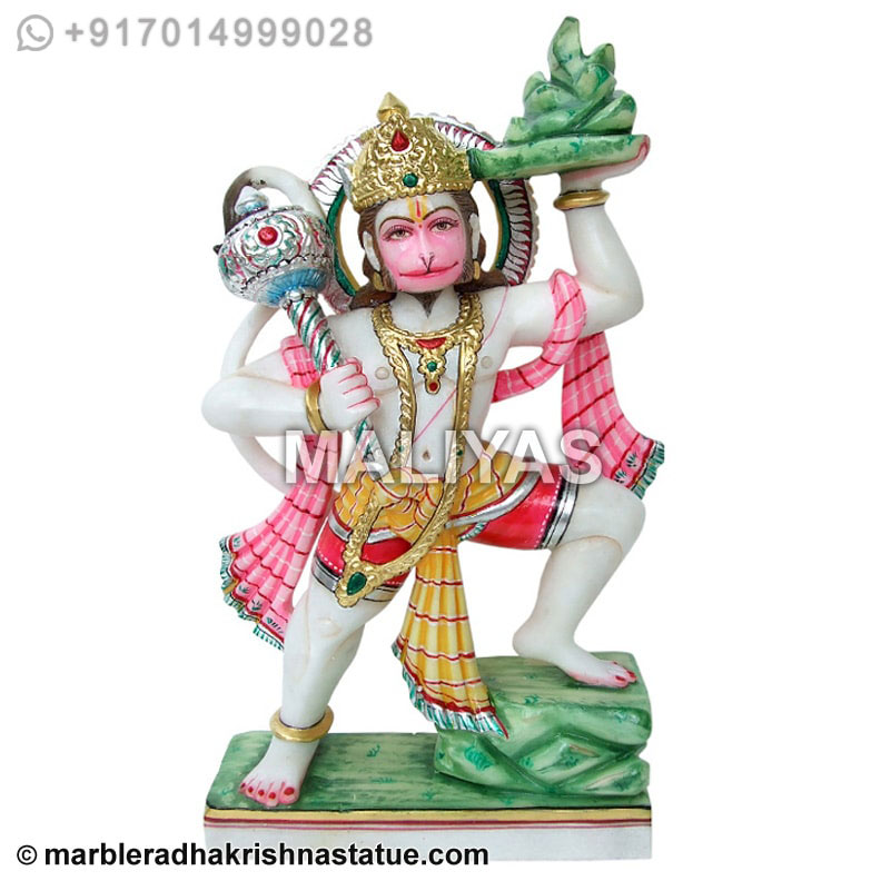 Marble Hanuman Statue