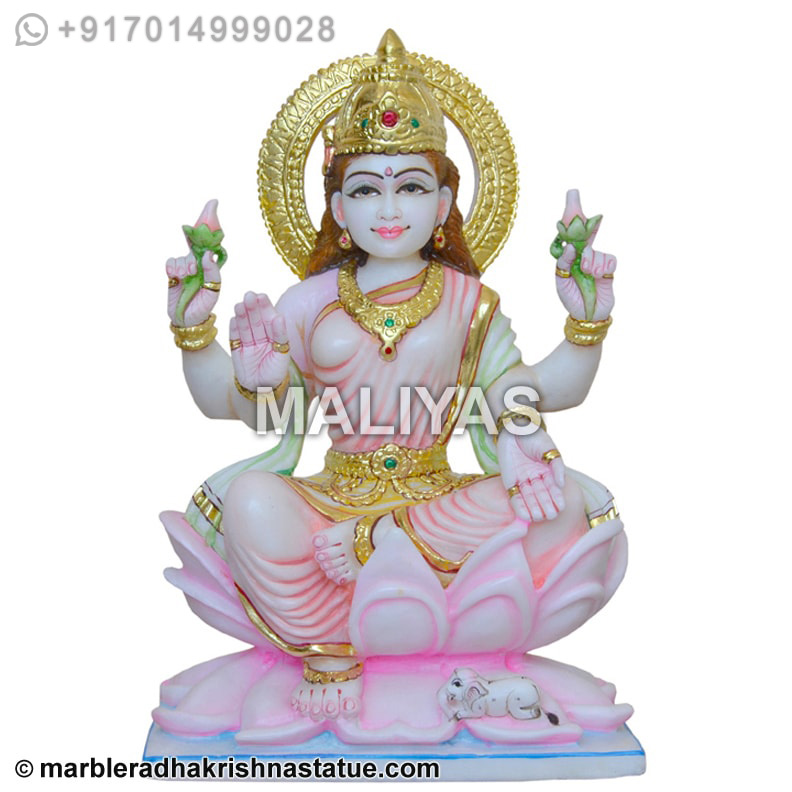 Marble Lakshmi Statue