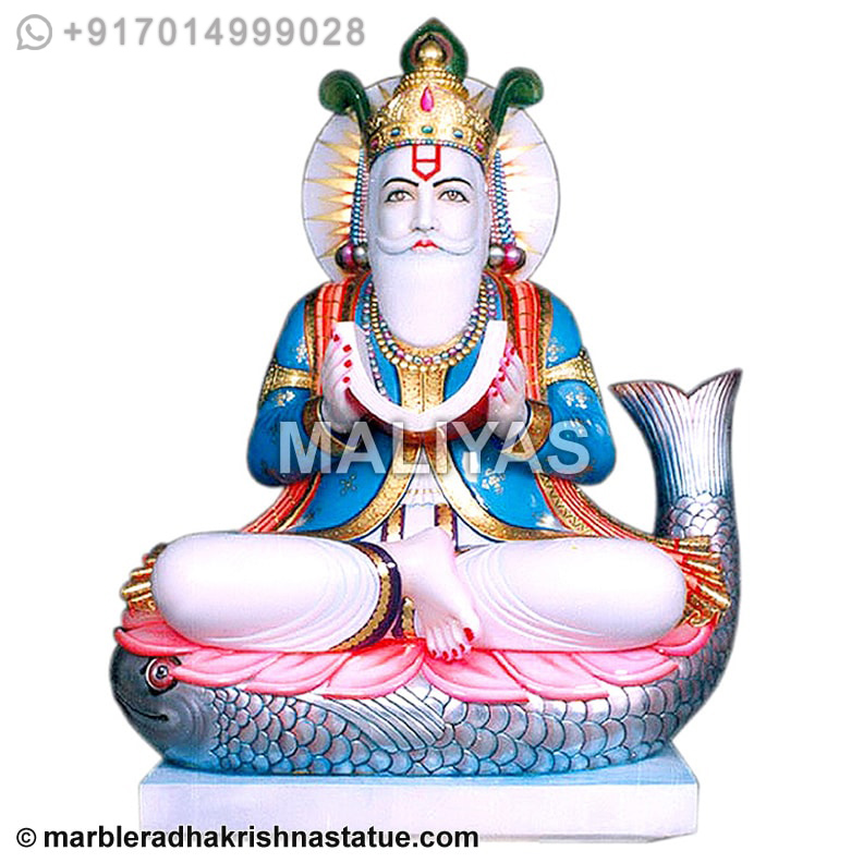 Marble Statue Jhulelal
