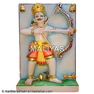 Makrana Marble Ghantakarna Mahavir Moorti