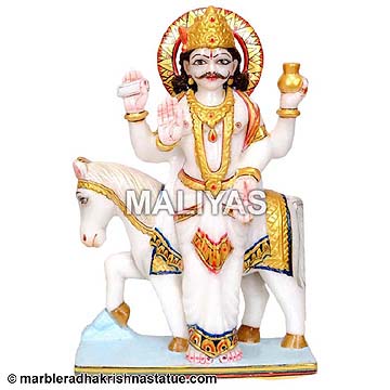 Marble Shukra Navagraha Statue