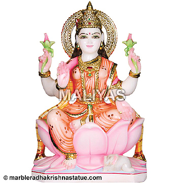 Marble Laxmi Statue
