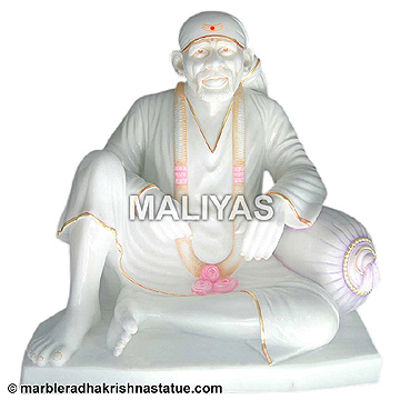 Marble Dwarka Mai Statue