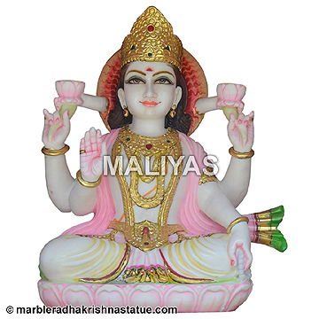 Marble Surya Bhagwan Moorti