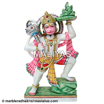 Marble Hanuman Statue