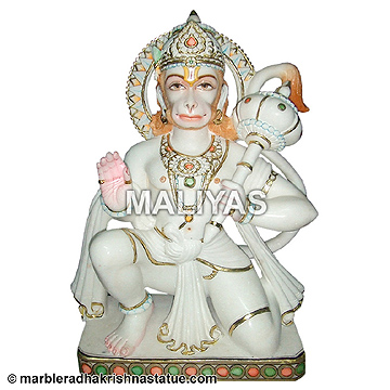 hanuman stone statue