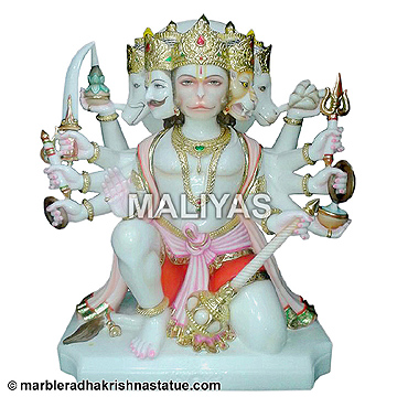 Panchmukhi Hanuman Statue