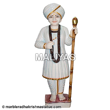 Marble Jalaram Bapa Moorti
